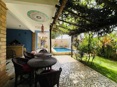 A piscina em ou perto de Casa Musima Paracuru