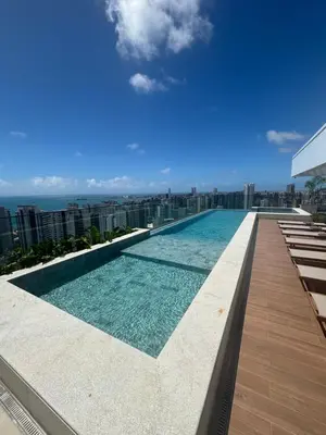 A piscina em ou perto de Beach Class Meireles