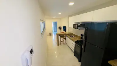 A cozinha ou kitchenette de Apartamento Praia de Iracema 1