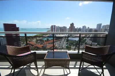 Uma varanda ou terraço em Leme Penthouse Apartment