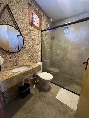 Uma casa de banho em Casita Beach House