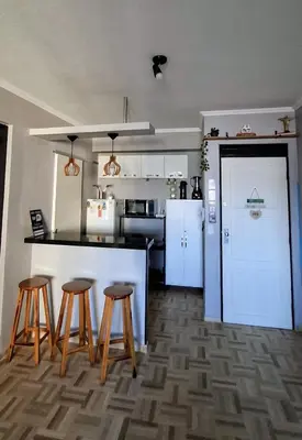 A cozinha ou kitchenette de Seu Refúgio em Fortaleza