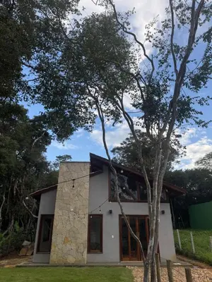 O edifício onde a casa de férias está situado