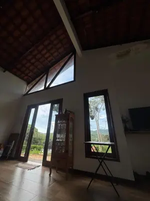 Uma televisão e/ou sistema de entretenimento em Casa do Mirante Guaramiranga