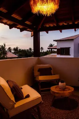A planta de Casa Cajú