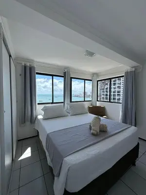 Uma cama ou camas num quarto em xxxxxxxxxxx 505 en reforma