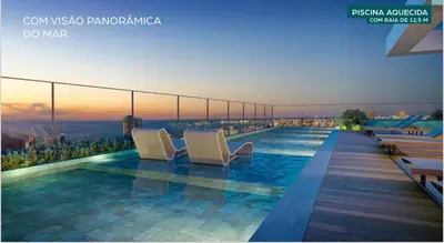 A piscina em ou perto de Apartamento beach class Meireles Vista mar
