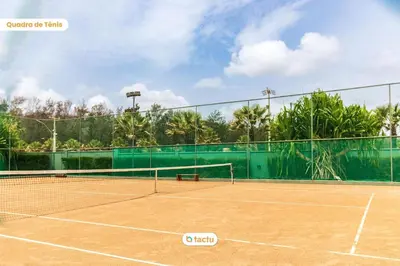Comodidades para jogar ténis e squash em Studio equipado e completo no VG Sun Cumbuco ou nas proximidades