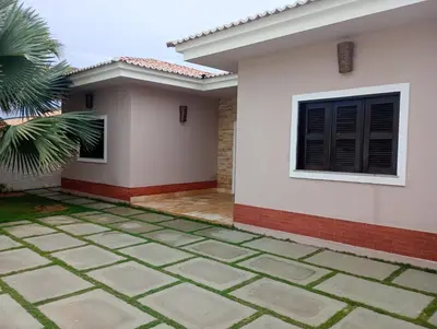 O edifício onde a casa de férias está situado
