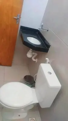 Uma casa de banho em Pousada Residencial Manzuá