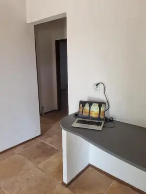 A planta de Casa Mar e Sol, Villa de plage marina do Morro Branco avec Piscine
