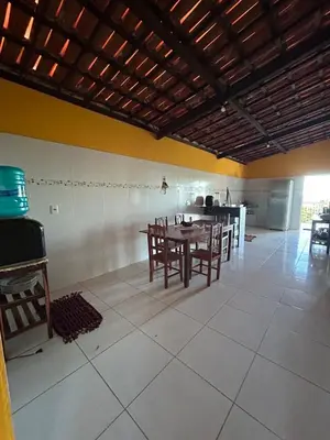 A cozinha ou kitchenette de Casa vista mar, perfeita para família e amigos