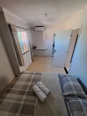 Uma cama ou camas num quarto em Apartamento Dúplex em Flecheiras