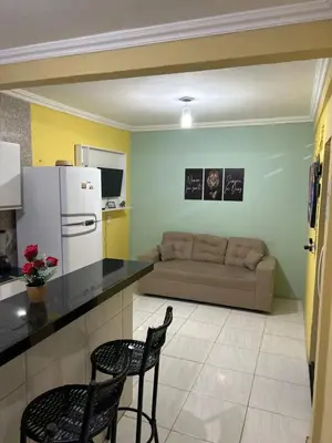 A cozinha ou kitchenette de No melhor local da praia do futuro em fortaleza