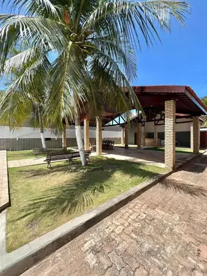O edifício onde a casa de férias está situado