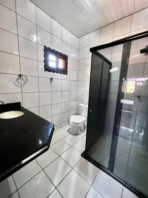 Uma casa de banho em Casa Porto das Dunas, Aquiraz