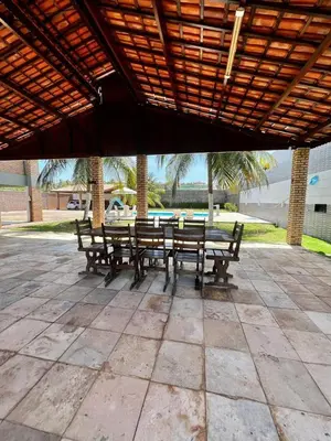 Um pátio ou outra área exterior em Casa Porto das Dunas, Aquiraz