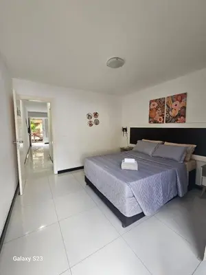 Uma cama ou camas num quarto em Ecoparadise Flat 103