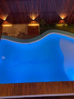A piscina em ou perto de Bariloche house