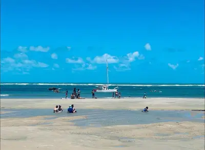 Paisagem natural perto da casa de férias