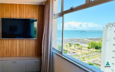 Uma vista do mar geral ou uma vista do mar a partir da casa de férias