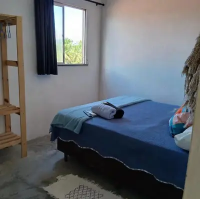 Uma cama ou camas num quarto em Casa pénareia