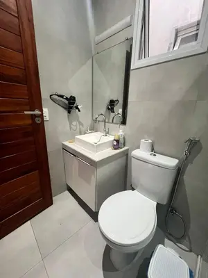 Uma casa de banho em Boas Vistas Condominium Cobertura