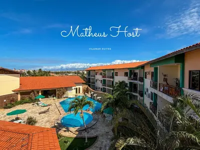 A piscina em ou perto de Vilamar Suítes