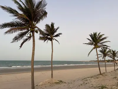 Paisagem natural perto da casa de férias