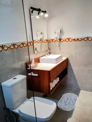 Uma casa de banho em Casa Iruna