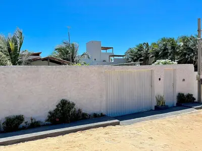 O edifício onde a casa de férias está situado