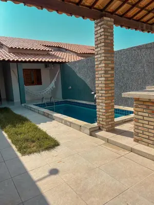 A piscina em ou perto de Casa de férias com piscina praia do Prea