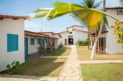 O edifício onde a estalagem está situado