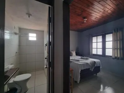 Uma casa de banho em Casa Sol Nascente
