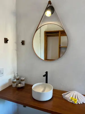 Uma casa de banho em Casa Farol - Praia de Itarema, CE