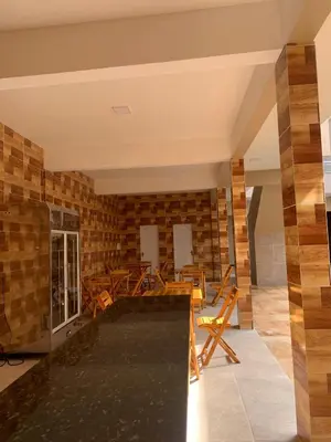 Uma área de estar em Pousada Garrida