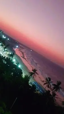 Paisagem natural perto da casa de férias