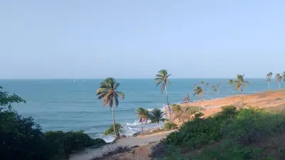 Paisagem natural perto da casa de férias