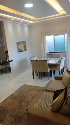 Uma área de estar em Vida no Paraíso Lagoinha
