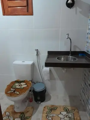 Uma casa de banho em Chalé Primavera