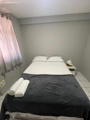 Uma cama ou camas num quarto em Mar & Brisa Costa do Sol