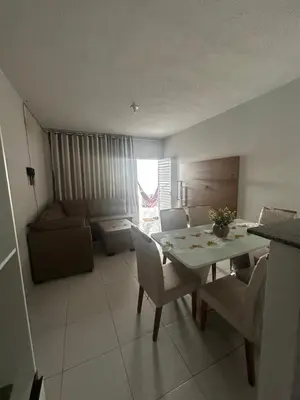 Uma área de estar em Casa de ferias Tarciane Horizonte Ceara