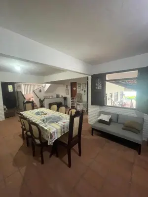 Uma cama ou camas num quarto em Casa Vila lagoinha