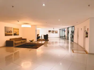 Uma área de estar em Studio Landscape Meireles Fortaleza