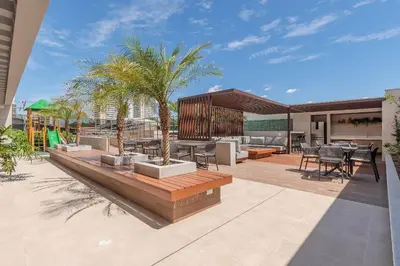 A planta de JSmart Guararapes #502 - Flat moderno by Carpediem