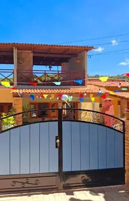 Uma varanda ou terraço em Casa Florença Guaramiranga