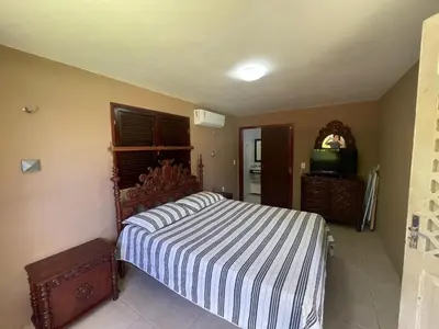 Uma cama ou camas num quarto em Casa