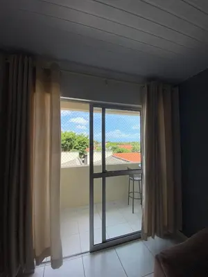 Uma varanda ou terraço em Apartamento Dunnas