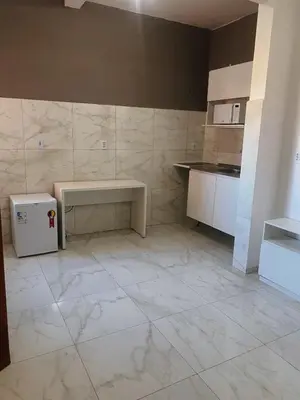 A cozinha ou kitchenette de Apto compacto para familia 403