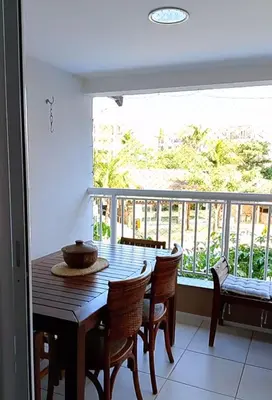 Uma varanda ou terraço em Dunas CL Residencial
